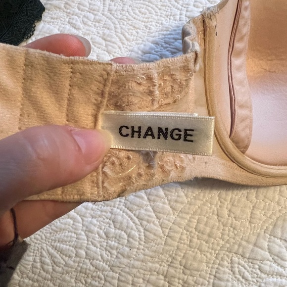 CHANGE Lingerie Strapless Nude Beige Full Moulded Cup Bra - Picture 2 of 5